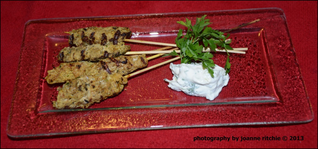 Middle Eastern-Style Chicken Kebabs